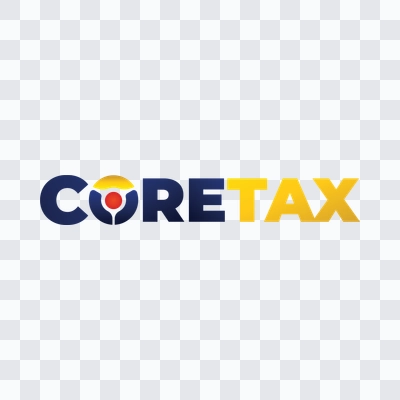 Coretax logo png dark download