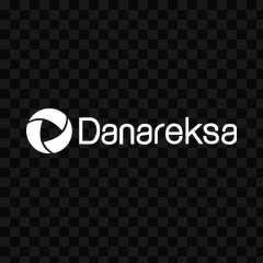 Danareksa white logo PNG