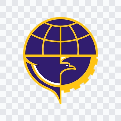 Kementerian Perhubungan (Kemenhub) logo png dark download