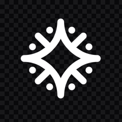Kementerian Ekonomi Kreatif (Ekraf) white logo PNG