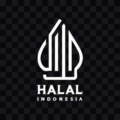 Halal Indonesia logo png white download