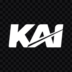 KAI white logo PNG