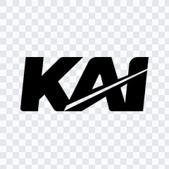 KAI black logo PNG