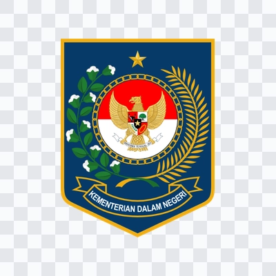 Ministry of Home Affairs / Kemendagri logo png dark download