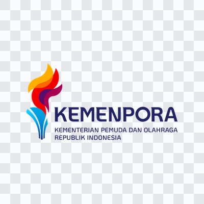 Kemenpora colored logo in PNG format