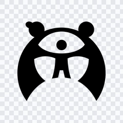 KemenPPPA black logo PNG