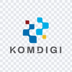 logo Komdigi berwarna PNG
