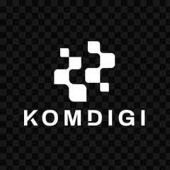 logo Komdigi putih PNG