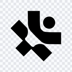 Kemenkop black logo PNG