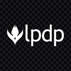 LPDP white logo PNG