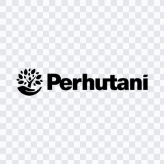 Perhutani black logo PNG