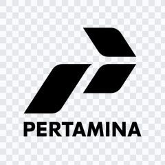 Pertamina black logo PNG