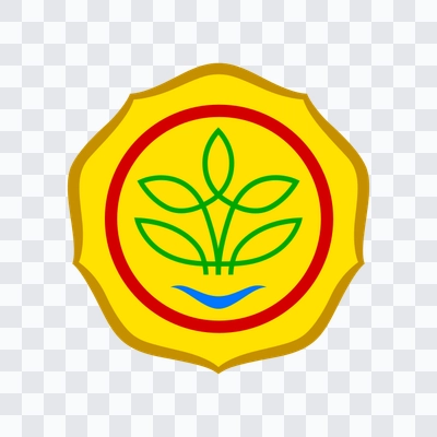 Kementerian Pertanian RI logo png dark download