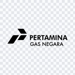 PGN (Pertamina Gas Negara) black logo PNG