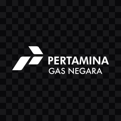 PGN (Pertamina Gas Negara) white logo PNG