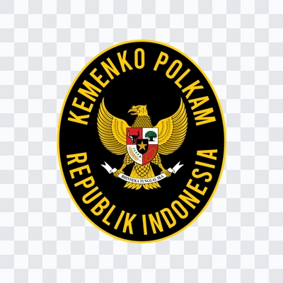 download logo Kemenko Polkam dark png