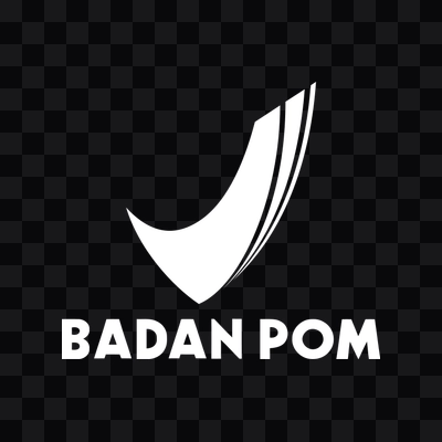 BPOM white logo in PNG format