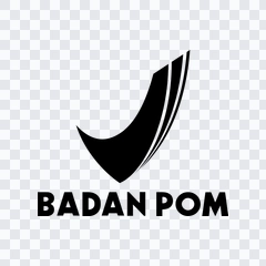 BPOM black logo PNG