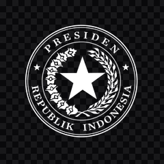 Seal of the President of Indonesia light logo PNG