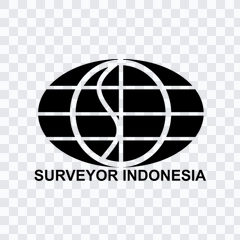 Surveyor Indonesia black logo PNG