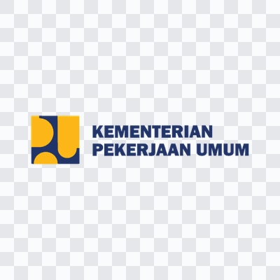download logo Kementerian Pekerjaan Umum (PU) dark png