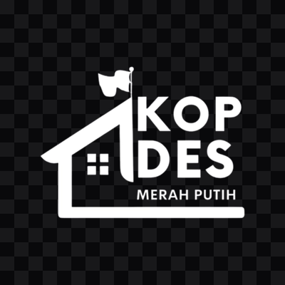 Koperasi Desa Merah Putih / Kopdes logo png white download