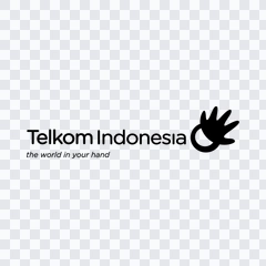 logo Telkom Indonesia hitam PNG
