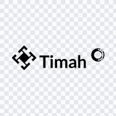 logo PT Timah Tbk hitam PNG