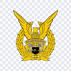 Indonesian Air Force colored logo PNG
