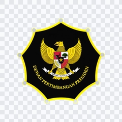 logo Dewan Pertimbangan Presiden (Wantimpres) berwarna PNG