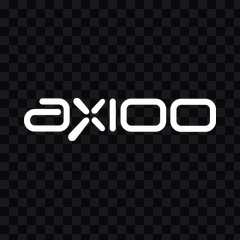 Axioo white logo PNG