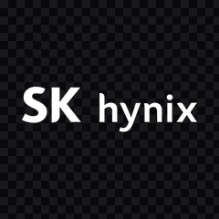 SK hynix white wordmark PNG