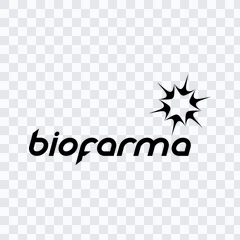 Bio Farma black logo PNG