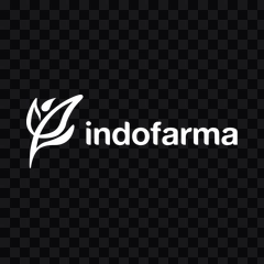 Indofarma white logo PNG