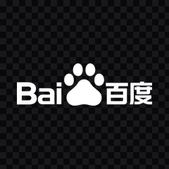 Baidu white logo PNG