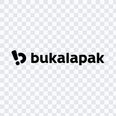 logo Bukalapak hitam PNG