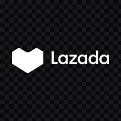 logo Lazada putih PNG