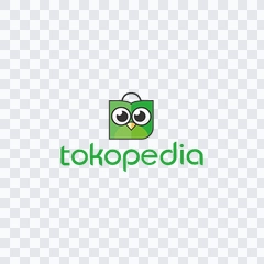logo Tokopedia berwarna PNG