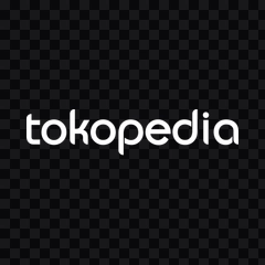 logo Tokopedia putih PNG