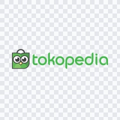logo Tokopedia berwarna PNG