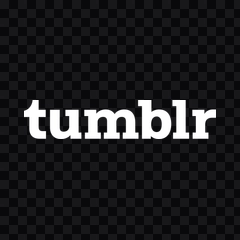 Tumblr white logo PNG