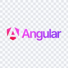 Angular colored logo PNG