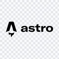 Astro black logo PNG