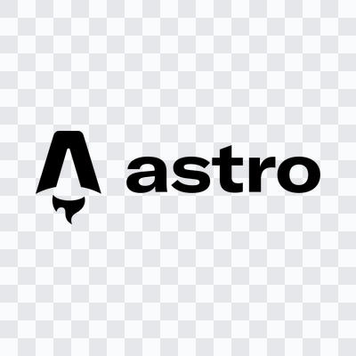 Astro black logo PNG