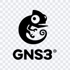 logo GNS3 hitam PNG