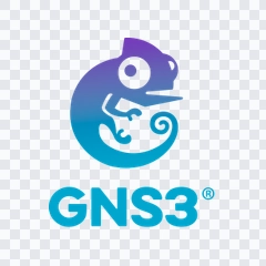 logo GNS3 berwarna PNG