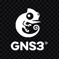 logo GNS3 putih PNG