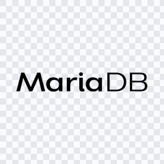 wordmark MariaDB hitam PNG