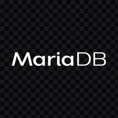 wordmark MariaDB putih PNG