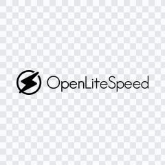 OpenLiteSpeed black logo PNG